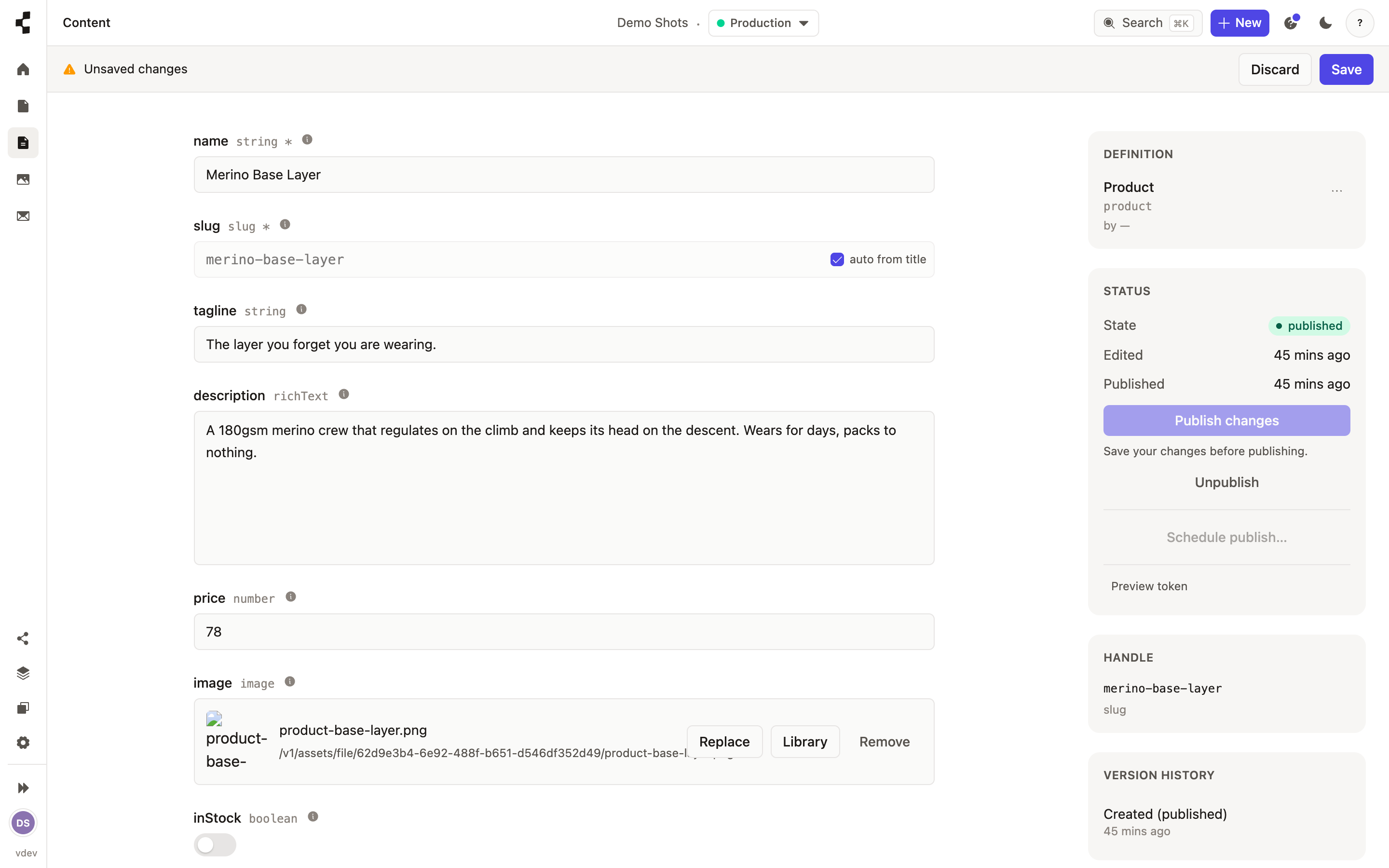 The schedule-publish dialog, choosing the date and time a piece of content should go live.