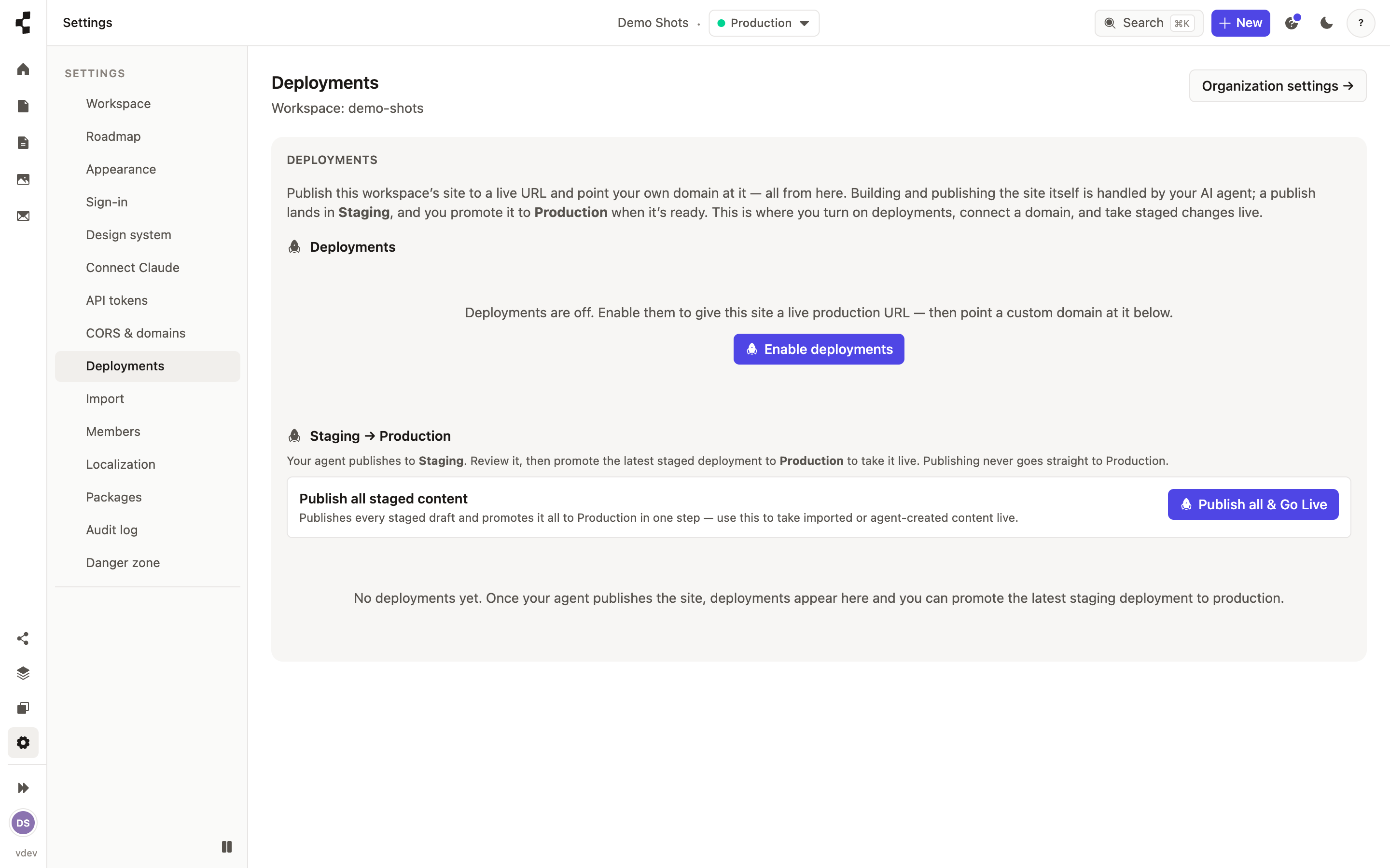 The claim-a-subdomain dialog, checking whether a chosen web address is available.